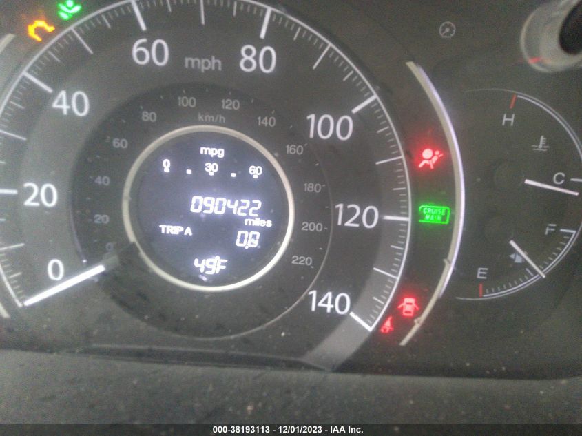 2013 HONDA CR-V EX-L - 5J6RM4H75DL078504