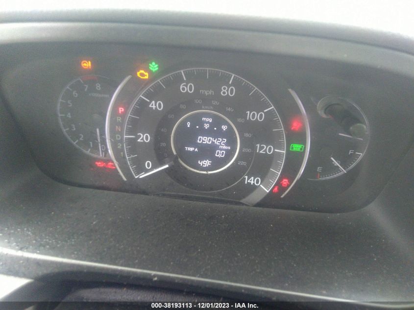 2013 HONDA CR-V EX-L - 5J6RM4H75DL078504