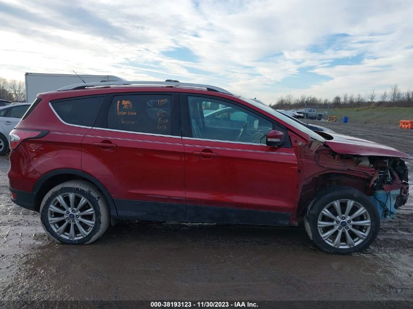 2017 FORD ESCAPE TITANIUM - 1FMCU9J96HUA87292