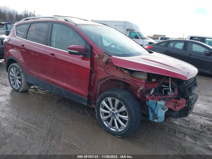 2017 FORD ESCAPE TITANIUM - 1FMCU9J96HUA87292