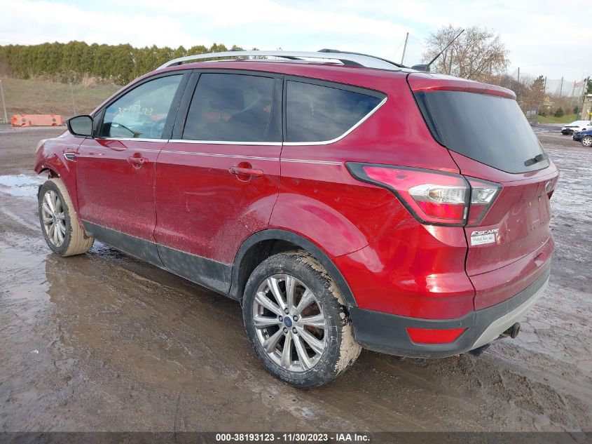 2017 FORD ESCAPE TITANIUM - 1FMCU9J96HUA87292