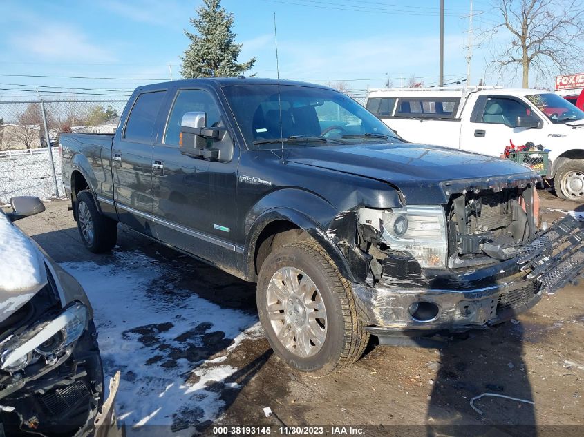 2013 FORD F-150 PLATINUM - 1FTFW1ET4DFA76440