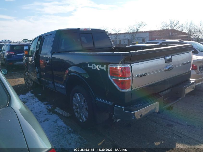 2013 FORD F-150 PLATINUM - 1FTFW1ET4DFA76440