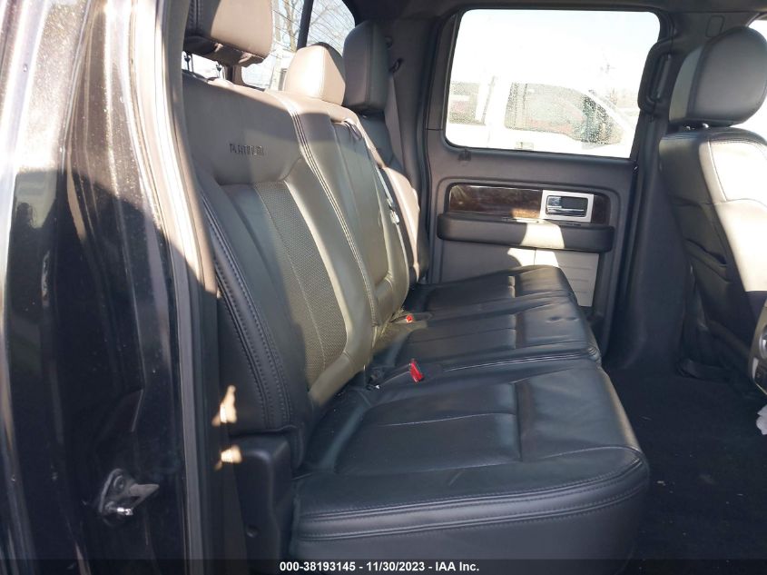 2013 FORD F-150 PLATINUM - 1FTFW1ET4DFA76440