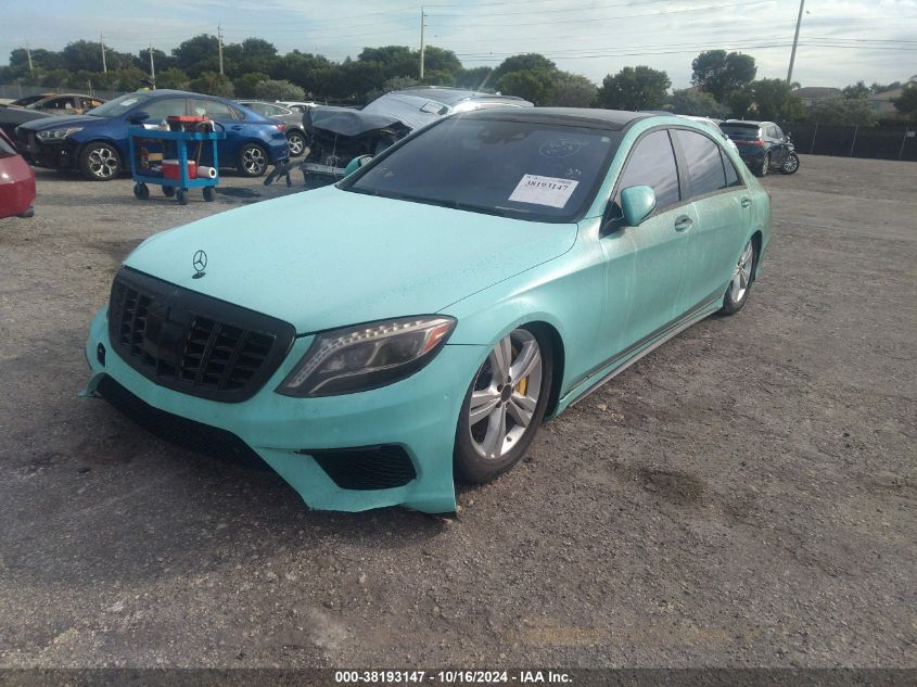 2015 MERCEDES-BENZ S 550 - WDDUG8CB1FA108435