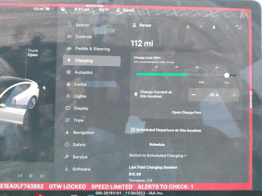 2020 TESLA MODEL 3 - 5YJ3E1EA0LF743852