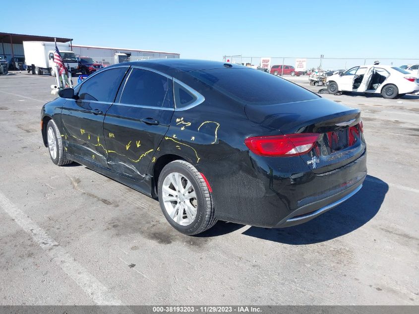 2015 CHRYSLER 200 LIMITED - 1C3CCCAB7FN729330