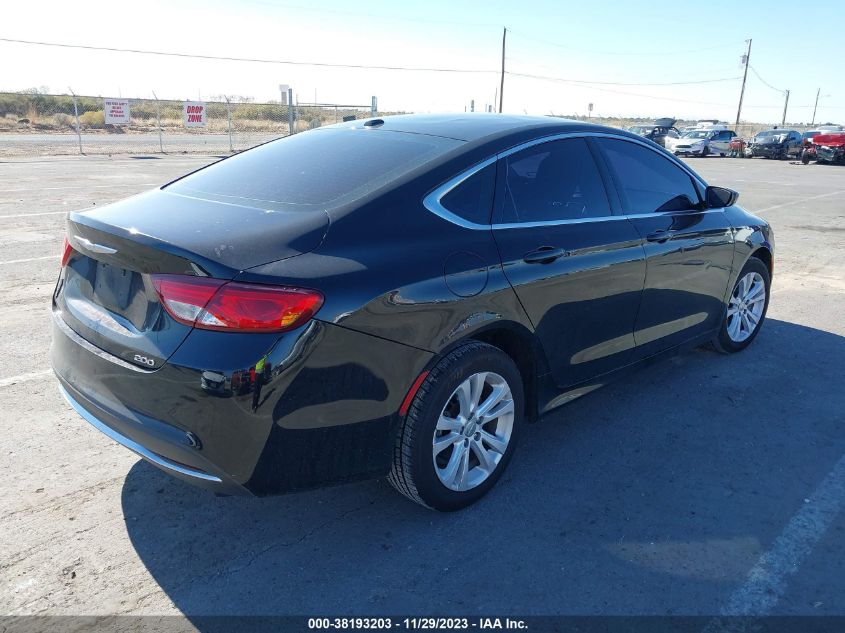 2015 CHRYSLER 200 LIMITED - 1C3CCCAB7FN729330