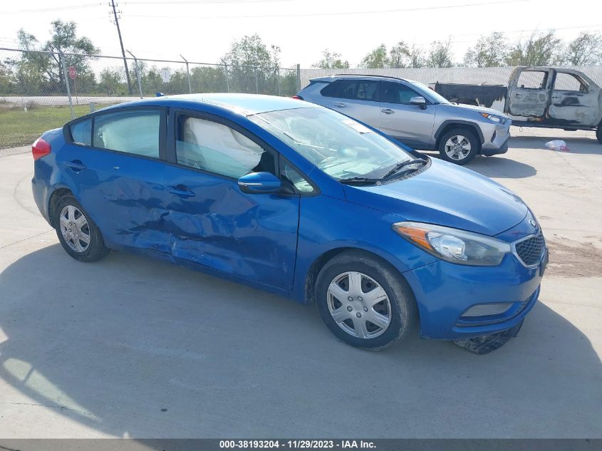 2015 KIA FORTE LX - KNAFX4A67F5320375