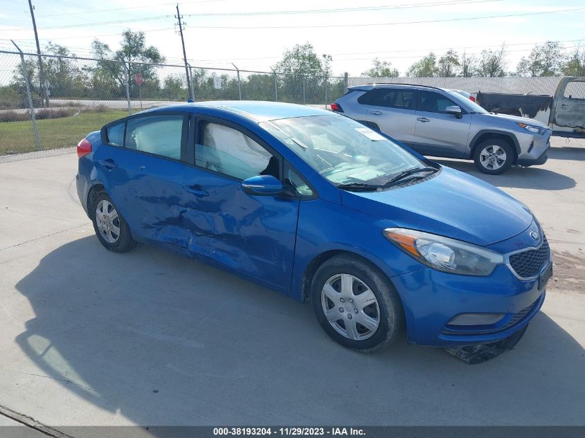 2015 KIA FORTE LX - KNAFX4A67F5320375