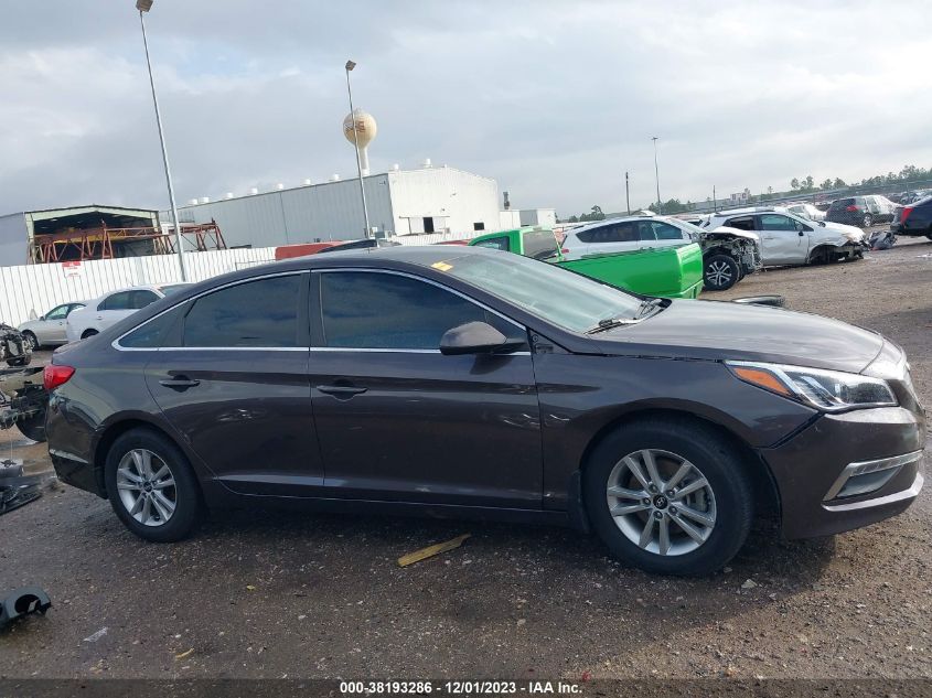 2015 HYUNDAI SONATA SE - 5NPE24AF8FH143283