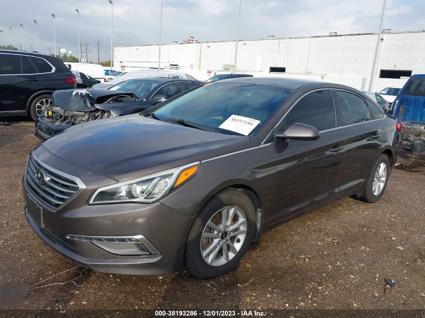 2015 HYUNDAI SONATA SE - 5NPE24AF8FH143283