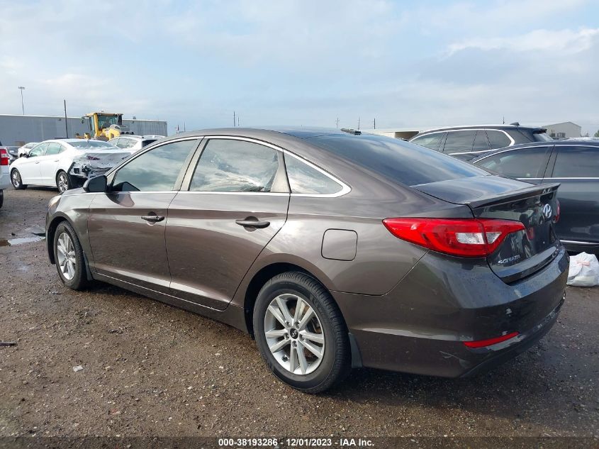 2015 HYUNDAI SONATA SE - 5NPE24AF8FH143283