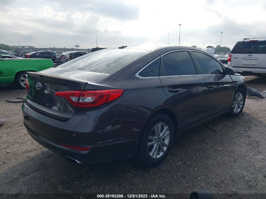 2015 HYUNDAI SONATA SE - 5NPE24AF8FH143283