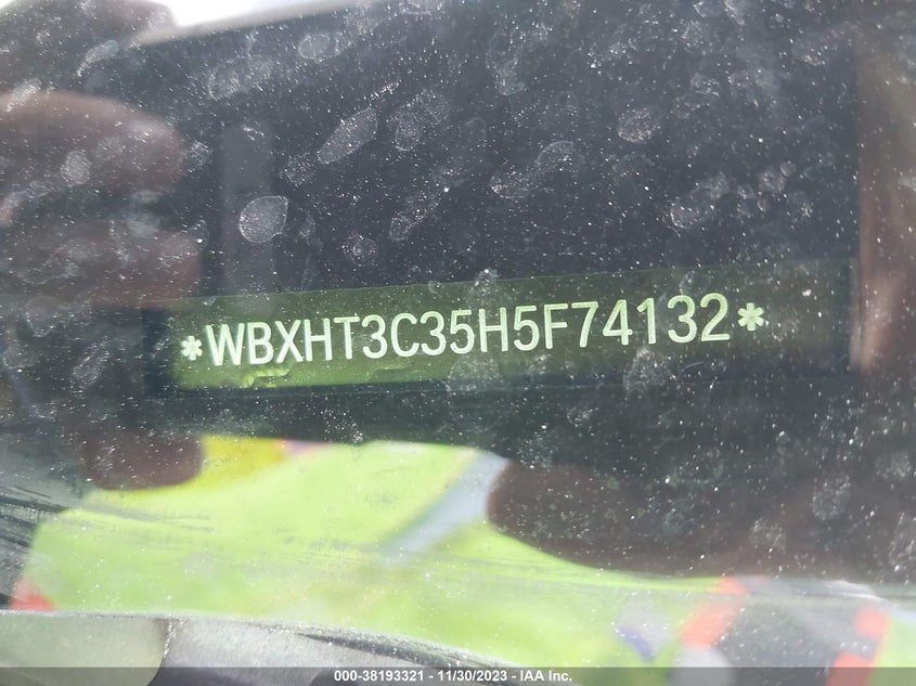 VIN WBXHT3C35H5F74132 2017 BMW X1 XDRIVE28I