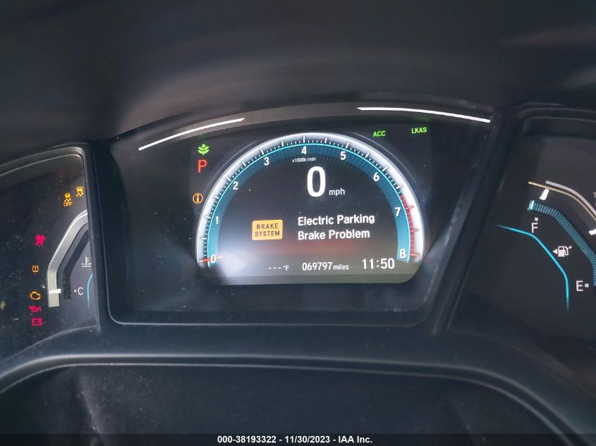 2019 HONDA CIVIC LX - 19XFC2F61KE014265