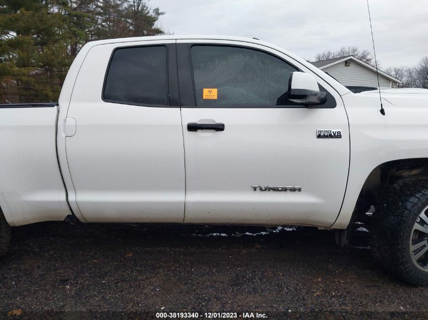2019 TOYOTA TUNDRA DOUBLE CAB SR/SR5 - 5TFUW5F13KX834819