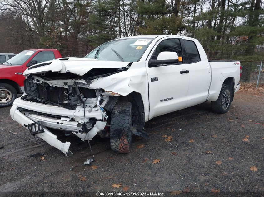 2019 TOYOTA TUNDRA DOUBLE CAB SR/SR5 - 5TFUW5F13KX834819