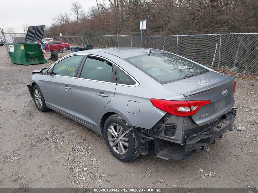 VIN 5NPE24AF2HH453156 2017 HYUNDAI SONATA SE