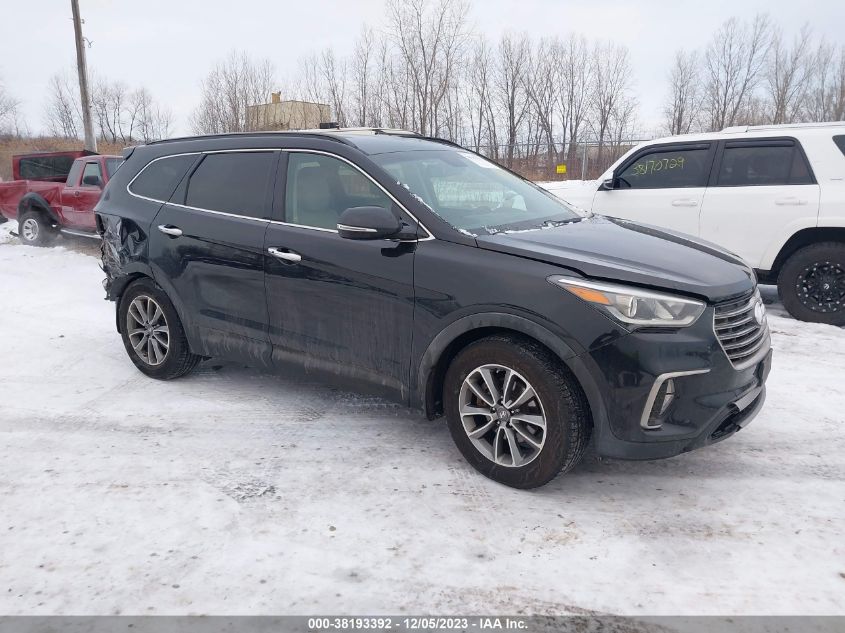 2017 HYUNDAI SANTA FE SE/LIMITED - KM8SNDHF9HU218044