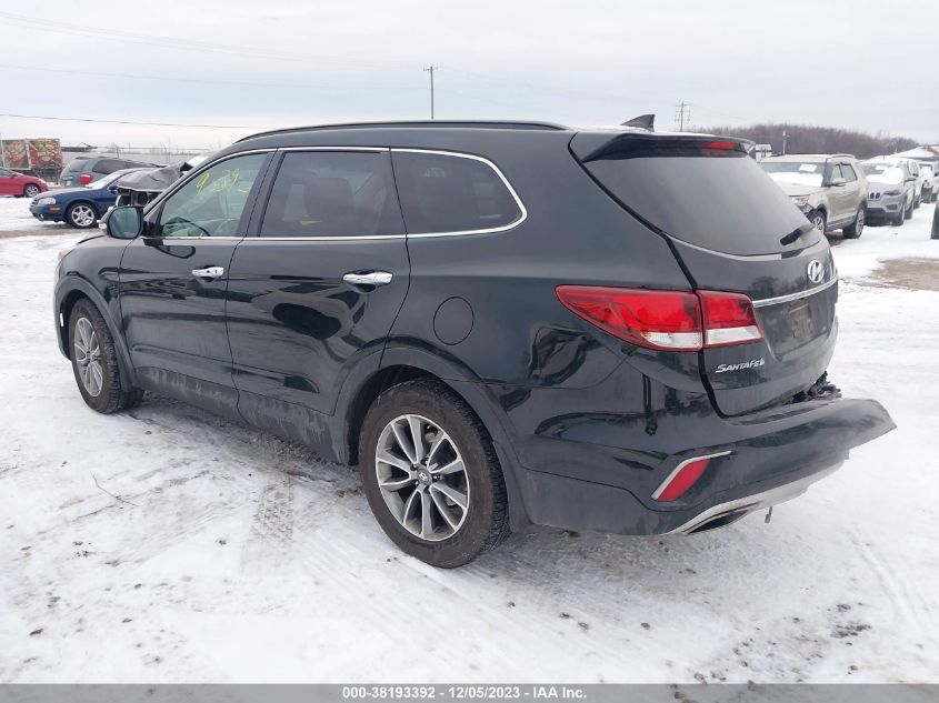 2017 HYUNDAI SANTA FE SE/LIMITED - KM8SNDHF9HU218044