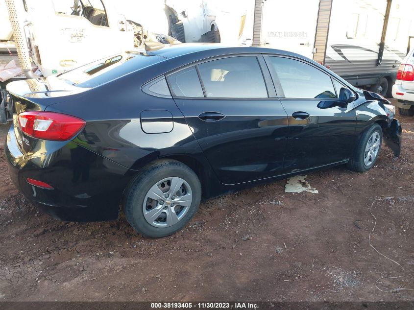 2017 CHEVROLET CRUZE LS - 1G1BC5SM4H7276626