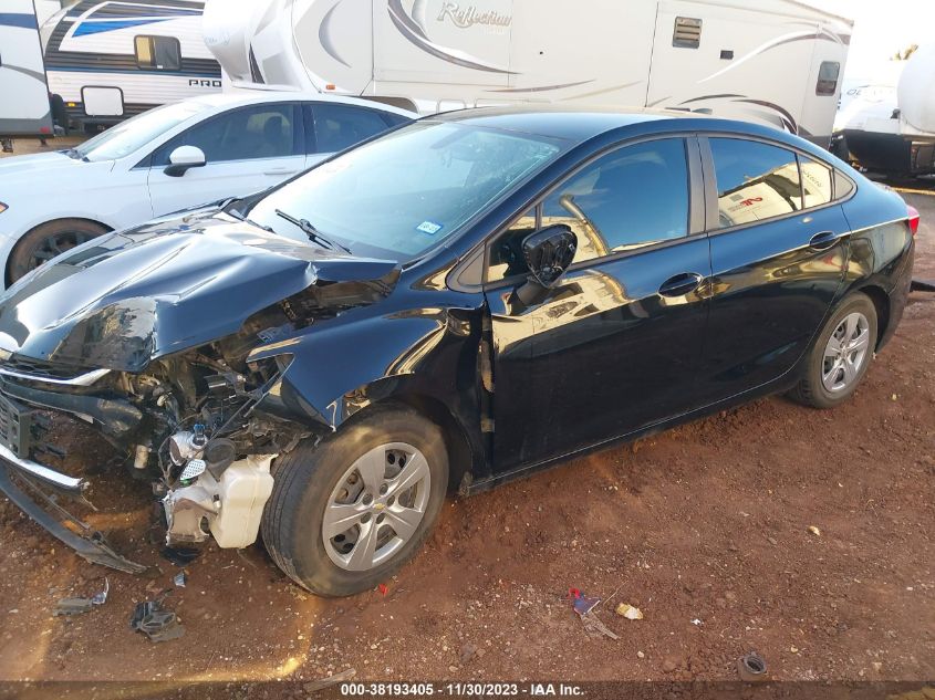 2017 CHEVROLET CRUZE LS - 1G1BC5SM4H7276626