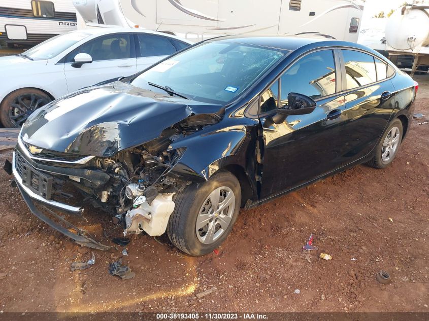 2017 CHEVROLET CRUZE LS - 1G1BC5SM4H7276626