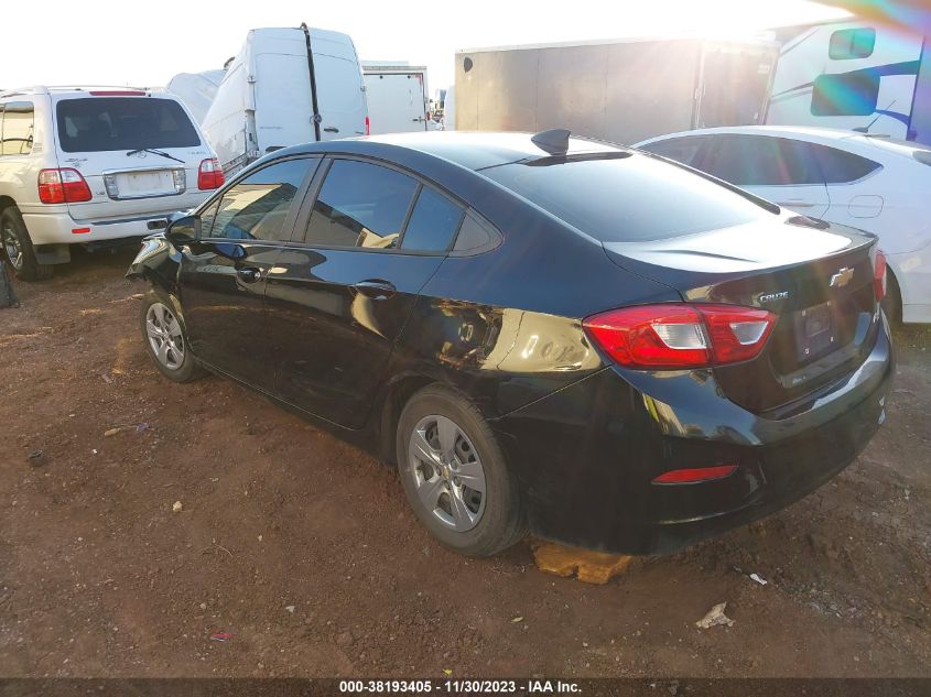 2017 CHEVROLET CRUZE LS - 1G1BC5SM4H7276626