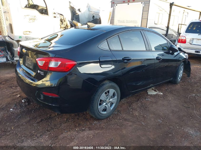 2017 CHEVROLET CRUZE LS - 1G1BC5SM4H7276626