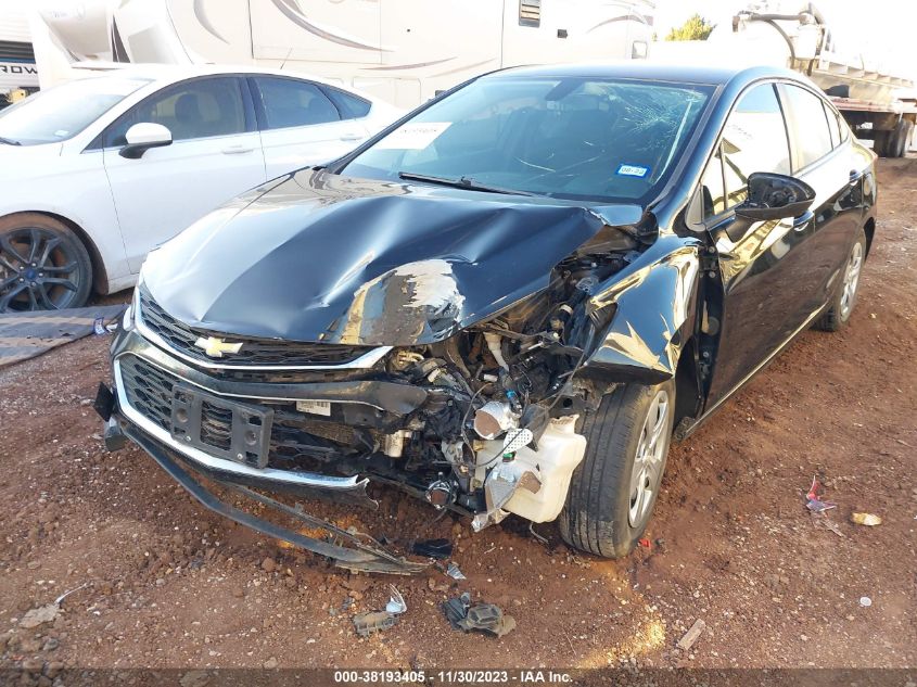 2017 CHEVROLET CRUZE LS - 1G1BC5SM4H7276626