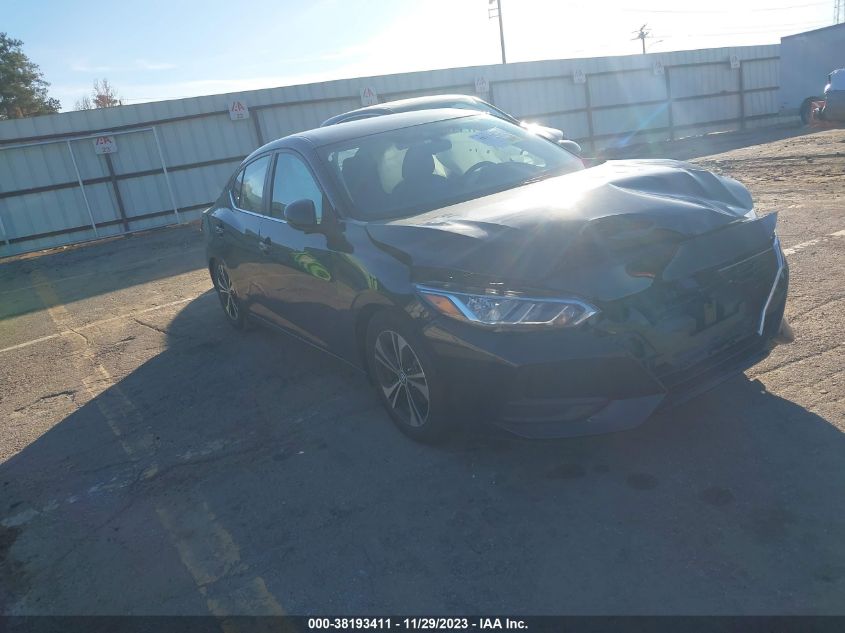 2022 NISSAN SENTRA SV XTRONIC CVT - 3N1AB8CV2NY202567