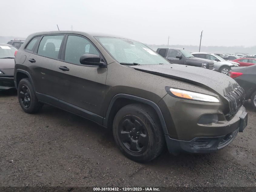 2015 JEEP CHEROKEE SPORT - 1C4PJMAB2FW725253