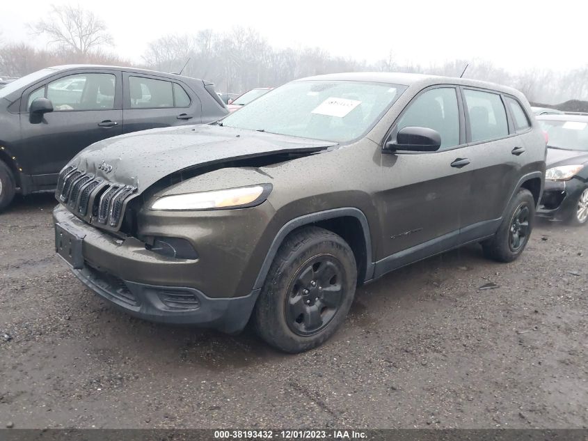 2015 JEEP CHEROKEE SPORT - 1C4PJMAB2FW725253