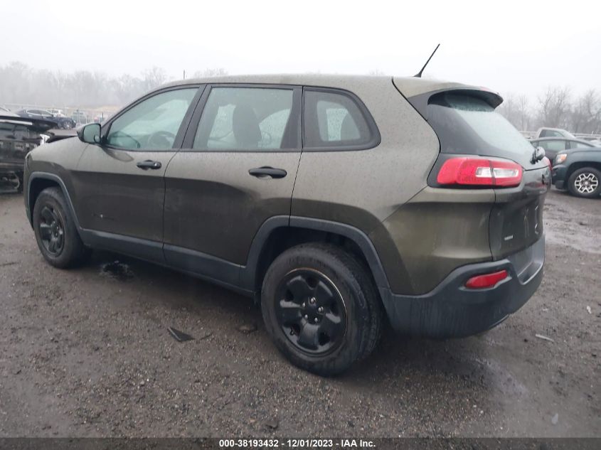 2015 JEEP CHEROKEE SPORT - 1C4PJMAB2FW725253