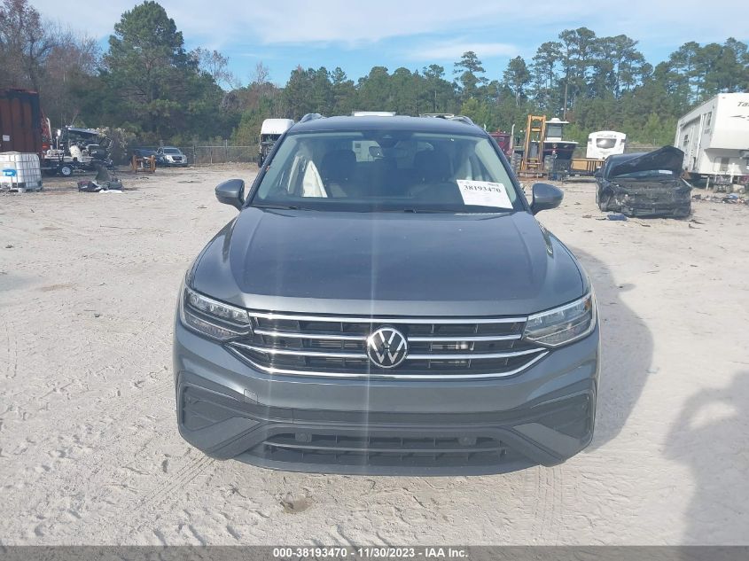 2022 VOLKSWAGEN TIGUAN 2.0T SE - 3VV3B7AX3NM176395