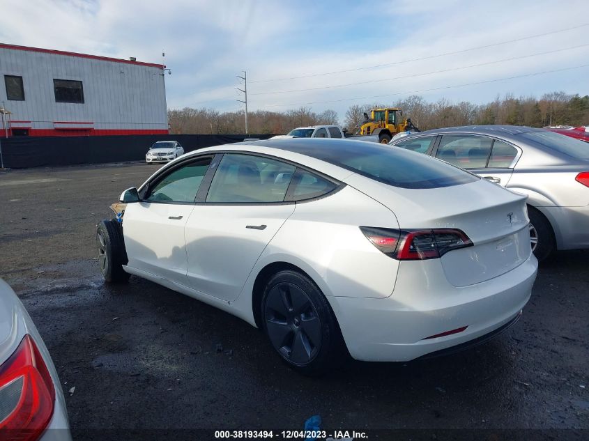 2022 TESLA MODEL 3 - 5YJ3E1EA5NF114977