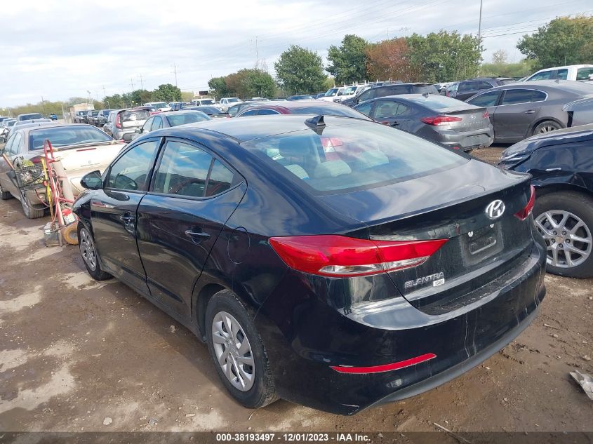 2018 HYUNDAI ELANTRA SE - 5NPD74LF6JH360561