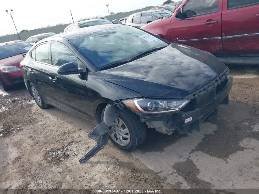 2018 HYUNDAI ELANTRA SE - 5NPD74LF6JH360561