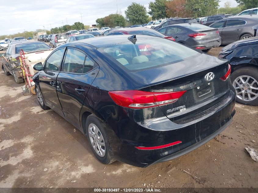 2018 HYUNDAI ELANTRA SE - 5NPD74LF6JH360561