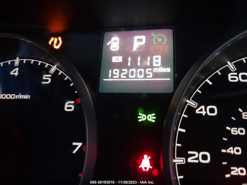 2013 SUBARU LEGACY 2.5I PREMIUM - 4S3BMBC60D3027292