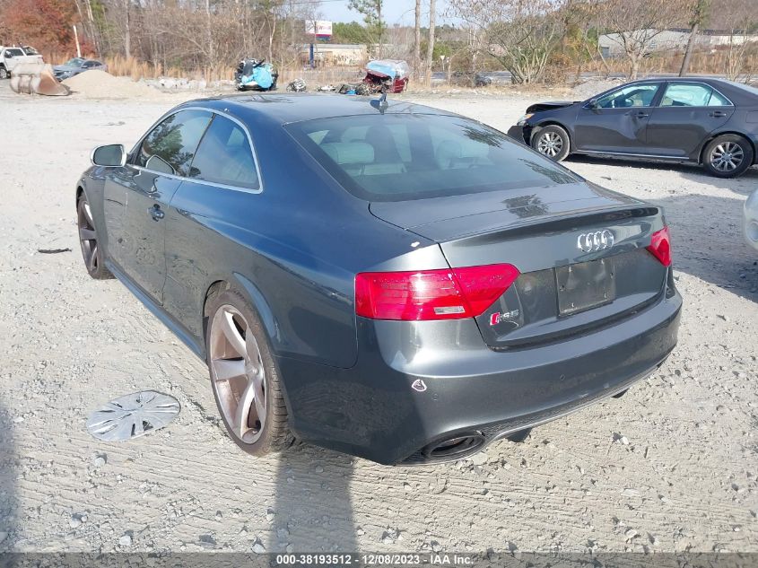 2013 AUDI RS 5 4.2 - WUAC6AFR8DA900994