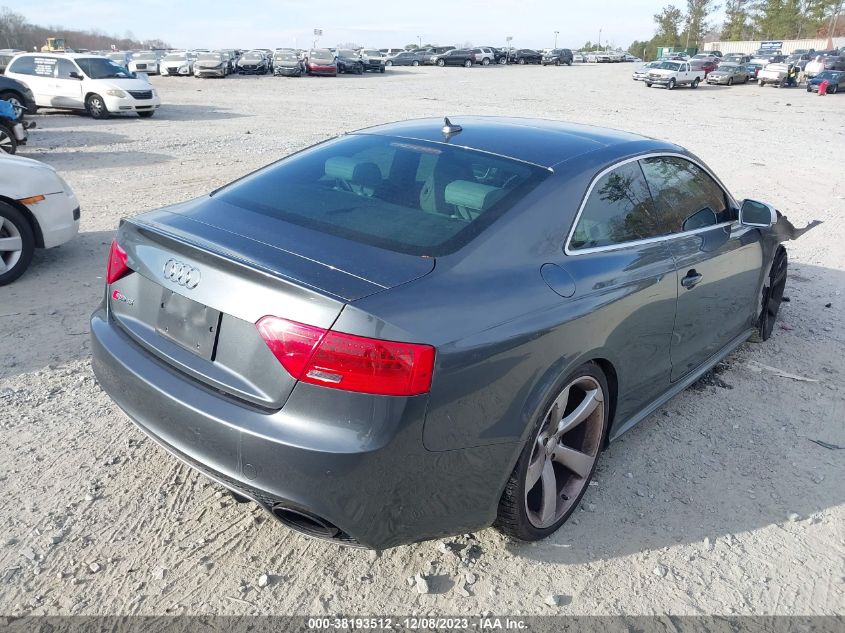 2013 AUDI RS 5 4.2 - WUAC6AFR8DA900994