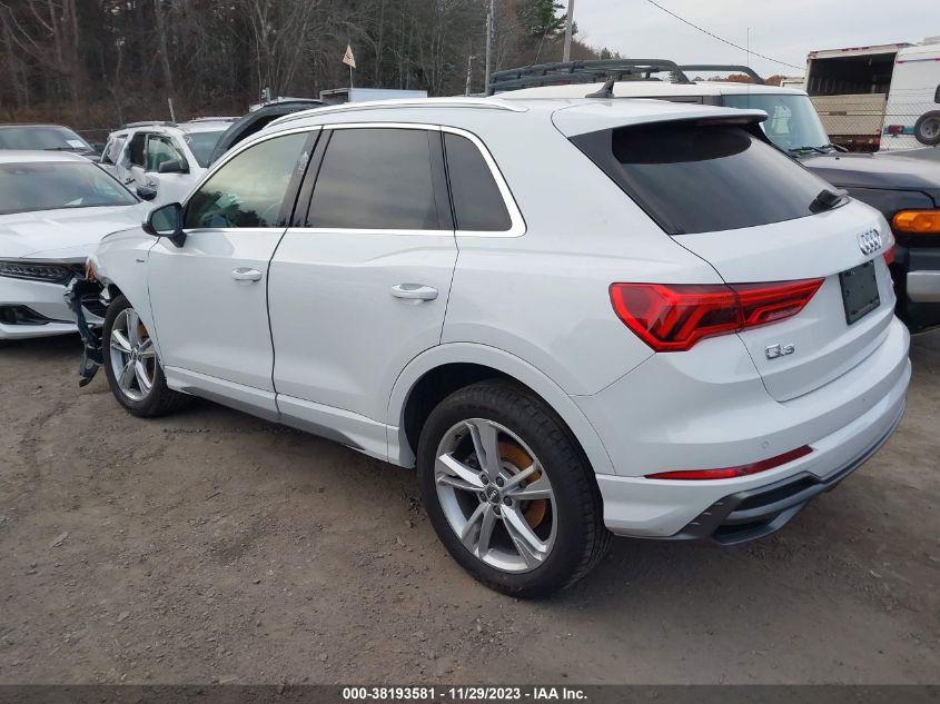 2020 AUDI Q3 PREMIUM 45 TFSI S LINE - WA1DECF38L1065452