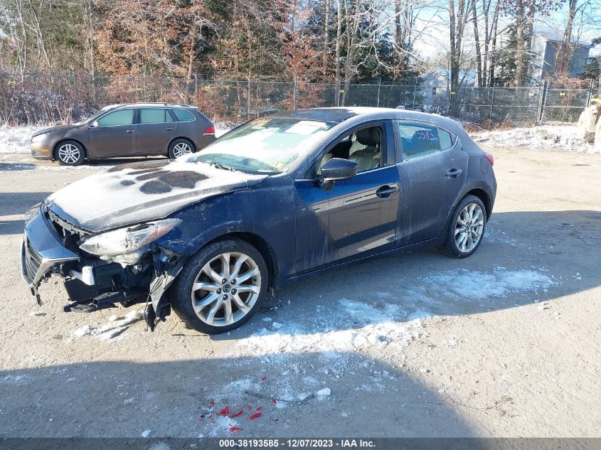 2015 MAZDA MAZDA3 S GRAND TOURING - JM1BM1M36F1248943
