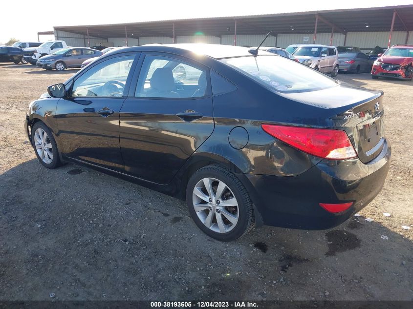 2014 HYUNDAI ACCENT GLS/SE - KMHCU4AE8EU765231