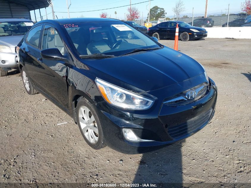 2014 HYUNDAI ACCENT GLS/SE - KMHCU4AE8EU765231