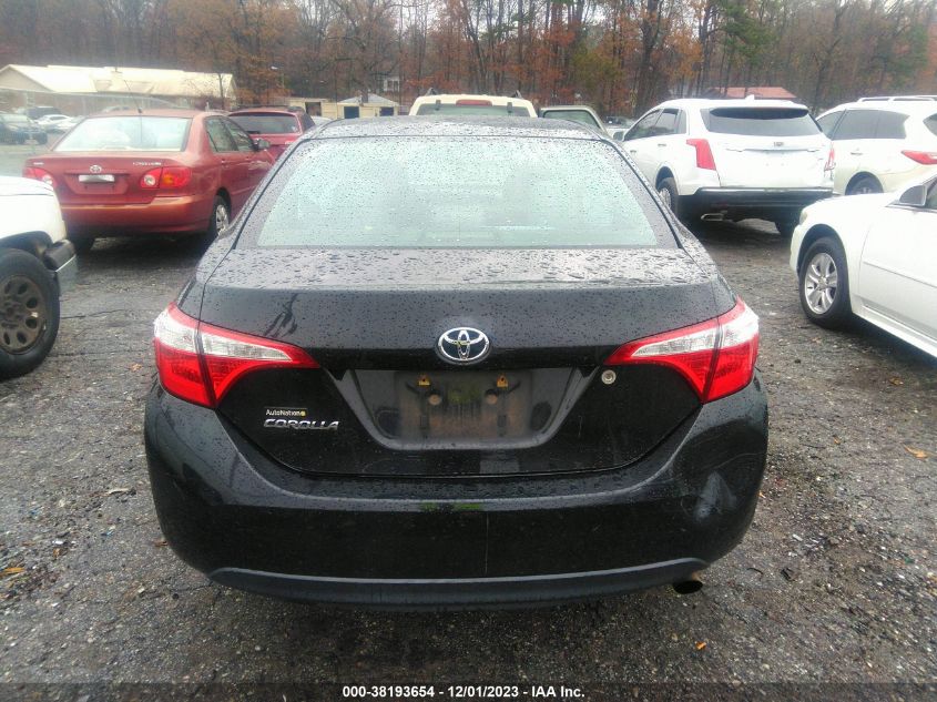 2014 TOYOTA COROLLA L/LE/LE PLS/PRM/S/S PLS - 2T1BURHE1EC100782