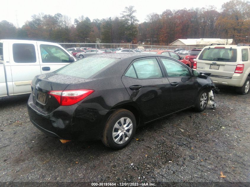 2014 TOYOTA COROLLA L/LE/LE PLS/PRM/S/S PLS - 2T1BURHE1EC100782