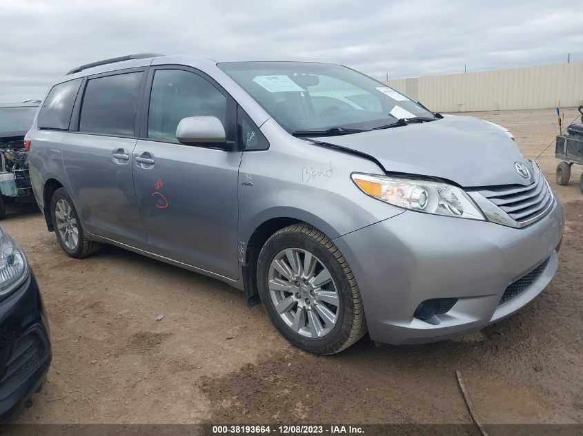 5TDJZ3DC4HS153148 2017 TOYOTA SIENNA - Image 1